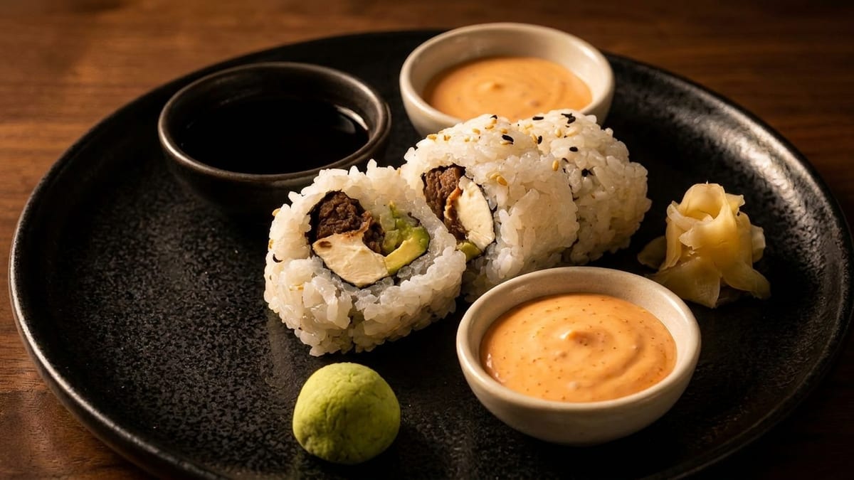 Sushi rolls built for Albemarle